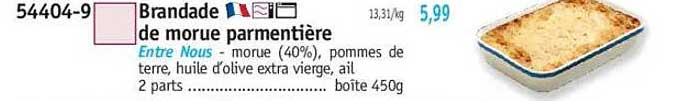 Brandade de morue parmentière