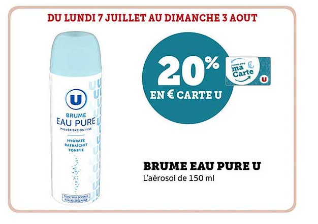BRUME EAU PURE U
