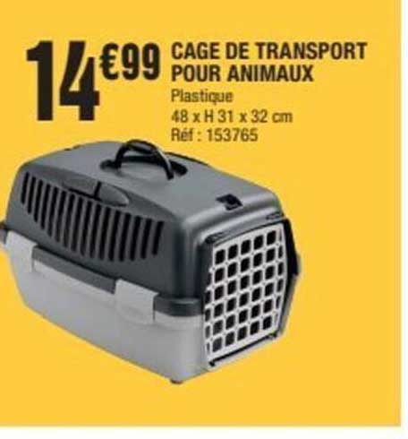 CAGE DE TRANSPORT POUR ANIMAUX