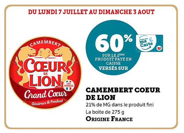 CAMEMBERT COEUR DE LION
