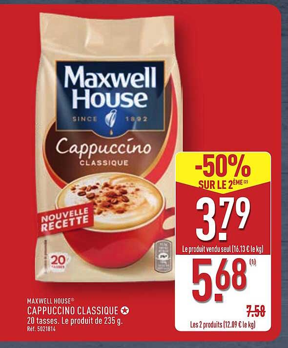 Cappuccino Classique MAXWELL HOUSE