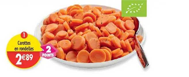 Carottes en rondelles