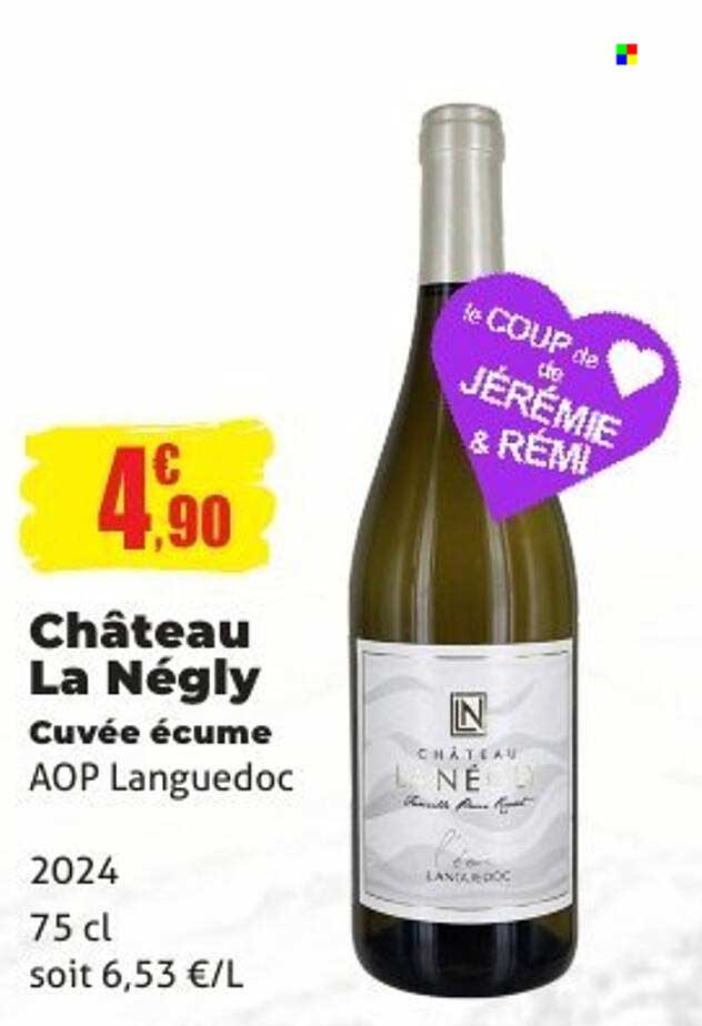 Château La Négly Cuvée écume AOP Languedoc