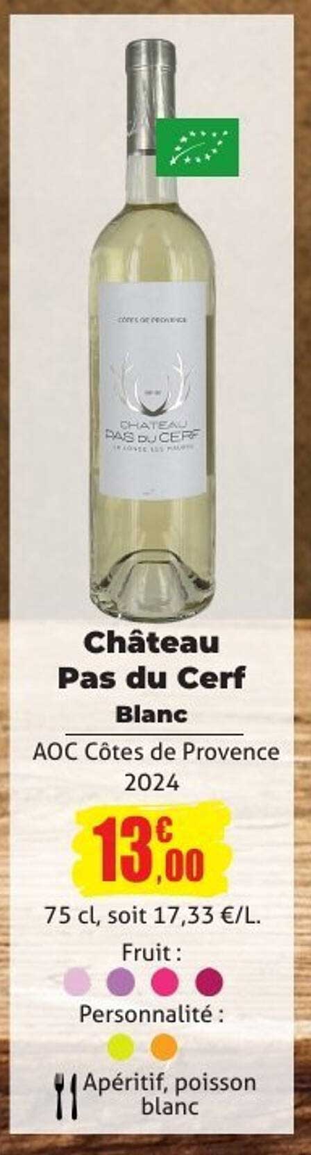 Château Pas du Cerf Blanc