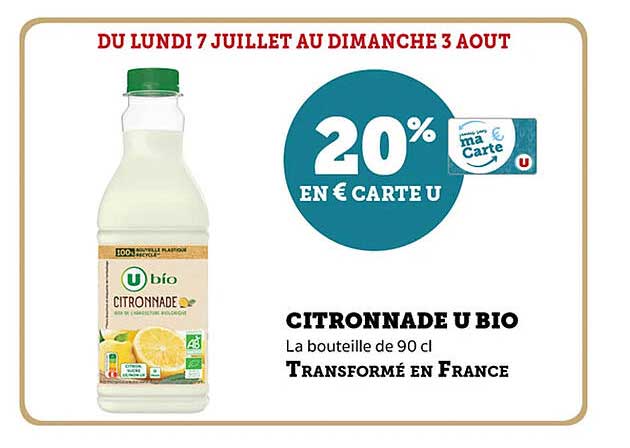 CITRONNADE U BIO