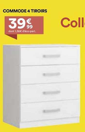 COMMODE 4 TIROIRS
