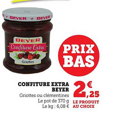 Confiture Extra Beyer