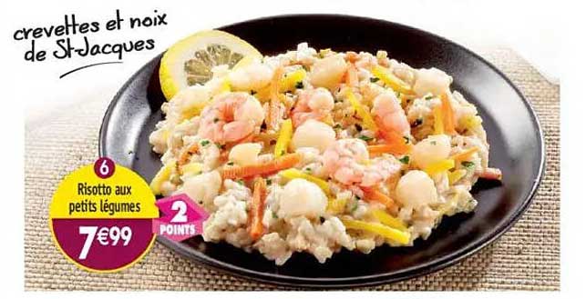 crevettes et noix de St-Jacques