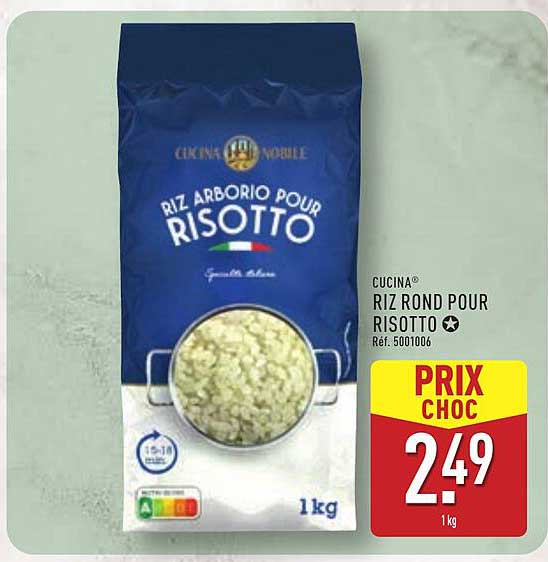 CUCINA® RIZ ROND POUR RISOTTO