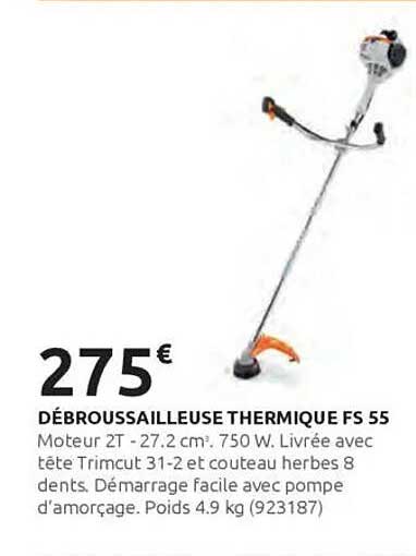 DÉBROUSSAILLEUSE THERMIQUE FS 55