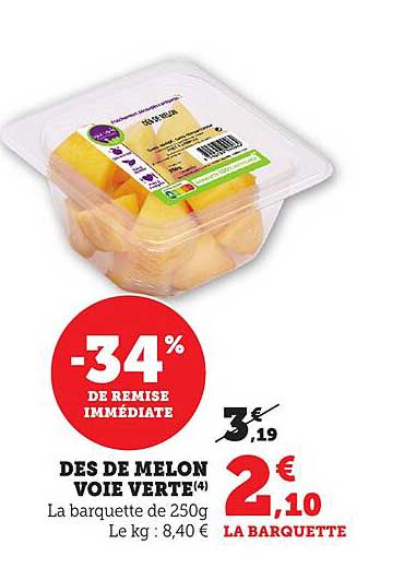 DES DE MELON VOIE VERTE