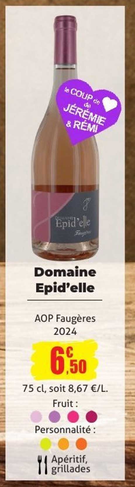 Domaine Epid’elle AOP Faugères 2024