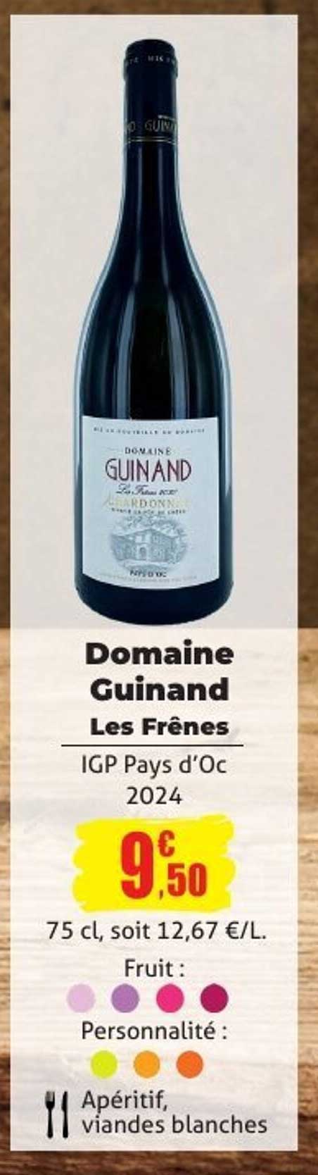 Domaine Guinand Les Frènes IGP Pays d’Oc 2024