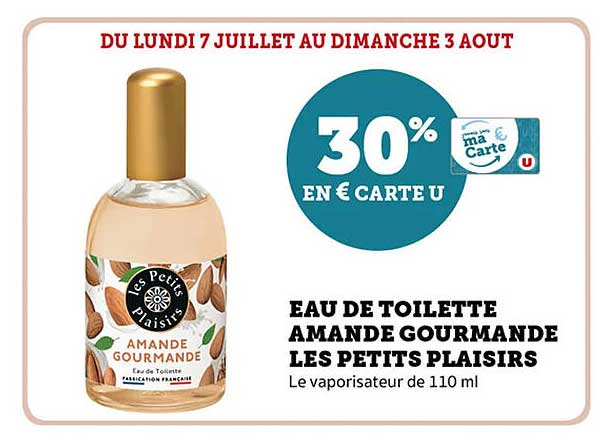 Eau de Toilette Amande Gourmande Les Petits Plaisirs