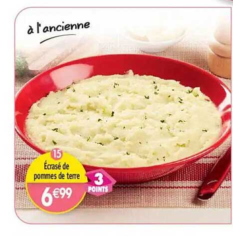 Écrasé de pommes de terre à l'ancienne