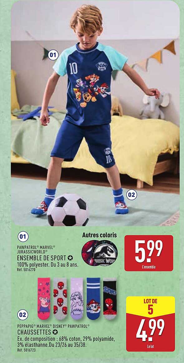 ENSEMBLE DE SPORT