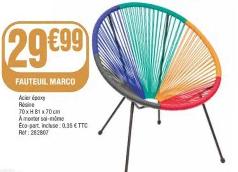 FAUTEUIL MARCO