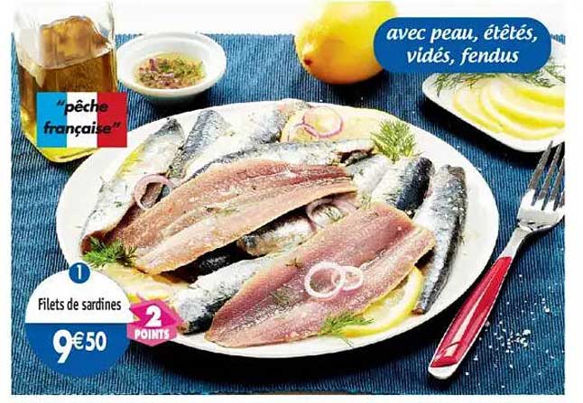 Filets de sardines