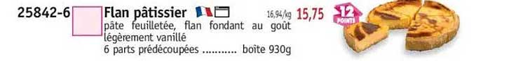 Flan pâtissier
