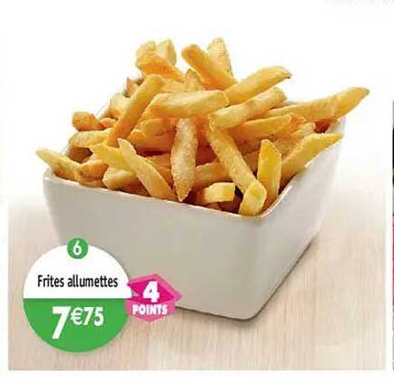 Frites allumettes