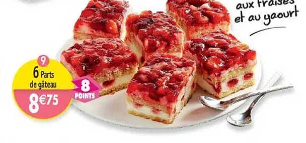 Gâteau aux fraises et au yaourt