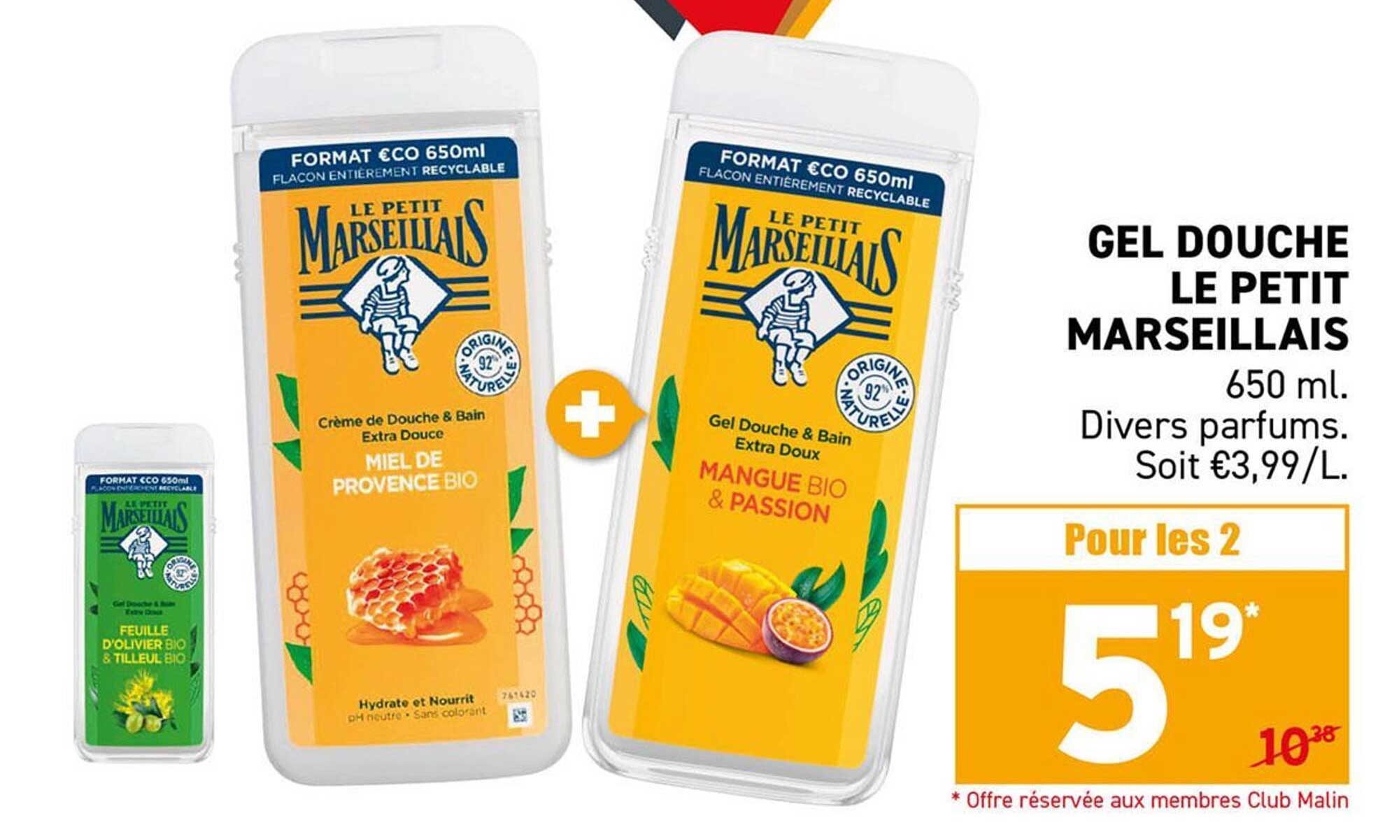 GEL DOUCHE LE PETIT MARSEILLAIS