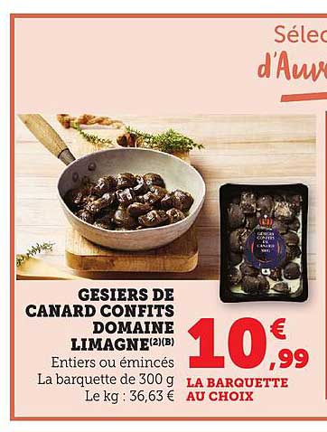 GESIERS DE CANARD CONFITS DOMAINE LIMAGNE