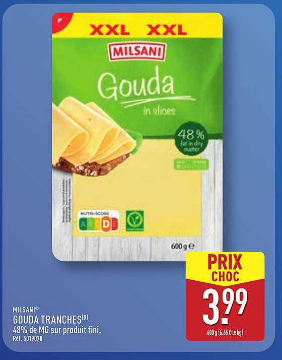 Gouda Tranches Milsani