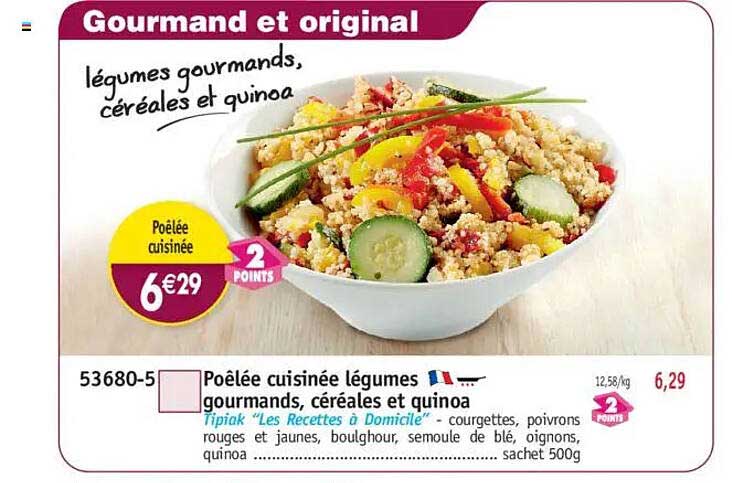 Gourmand et original