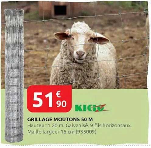 GRILLAGE MOUTONS 50 M