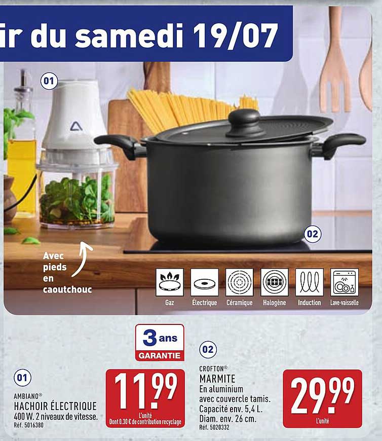 Hachoir Électrique Ambiano®