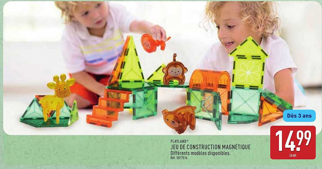 JEU DE CONSTRUCTION MAGNÉTIQUE