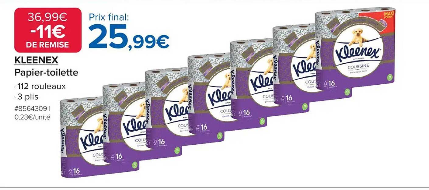 KLEENEX Papier-toilette
