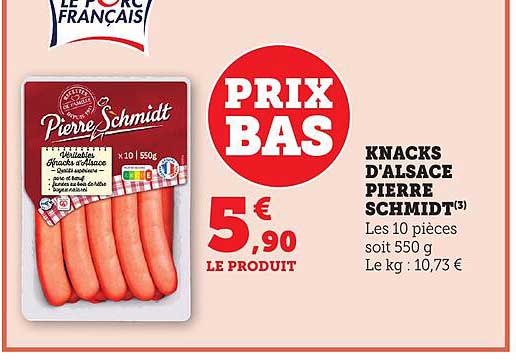 KNACKS D'ALSACE PIERRE SCHMIDT