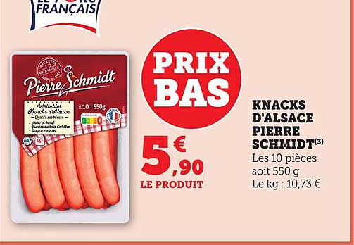 KNACKS D'ALSACE PIERRE SCHMIDT