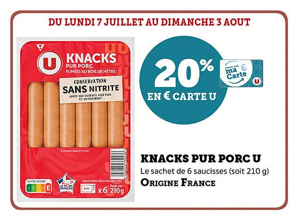 KNACKS PUR PORC U