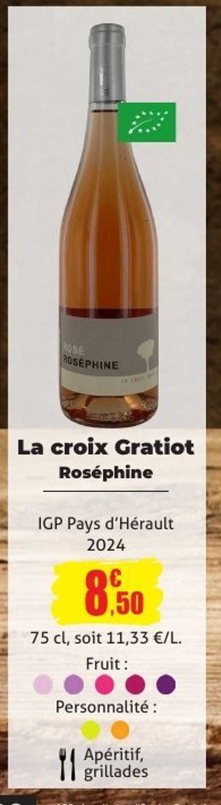 La croix Gratiot Roséphine