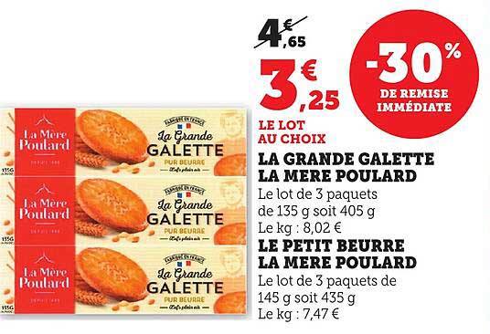 LA GRANDE GALETTE LA MERE POULARD