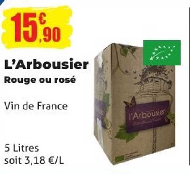 L'Arbousier Rouge ou rosé