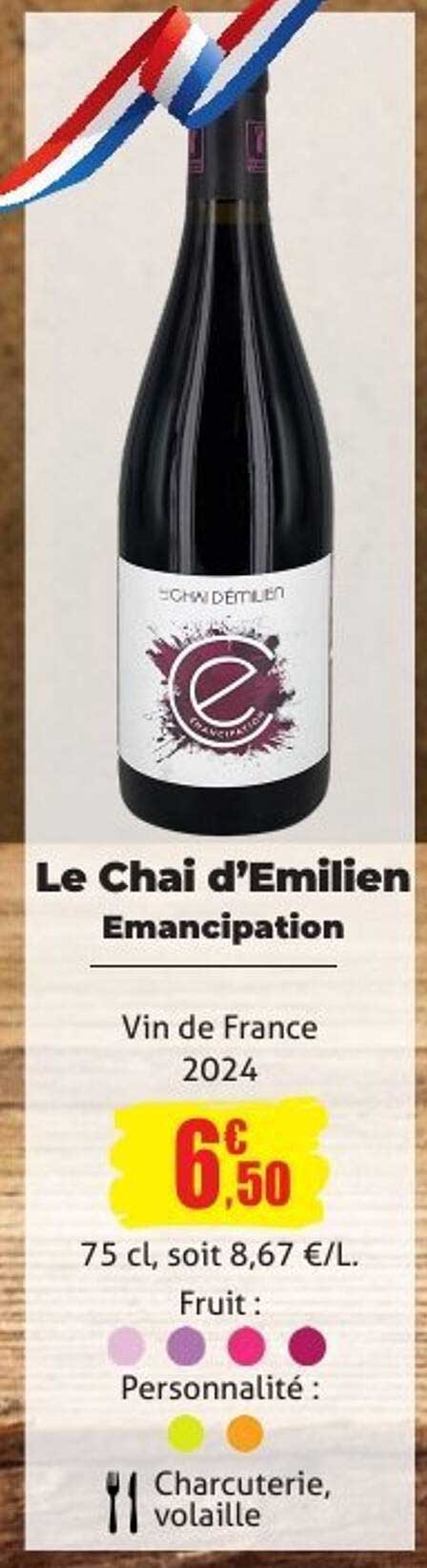 Le Chai d’Emilien Emancipation