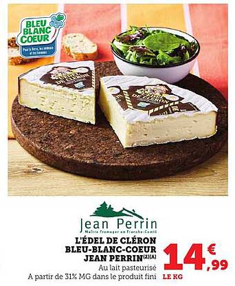 L’Édel de Cléron Bleu-Blanc-Coeur Jean Perrin