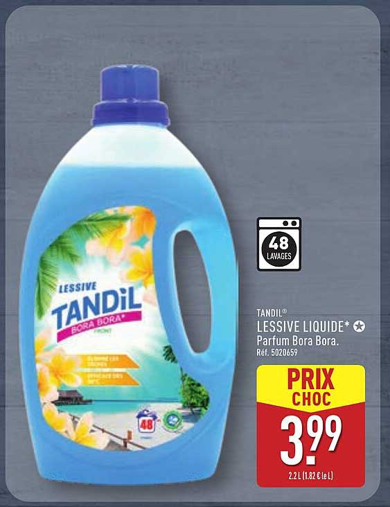 LESSIVE LIQUIDE TANDIL PARFUM BORA BORA