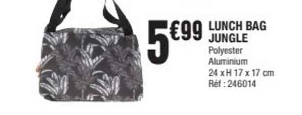 LUNCH BAG JUNGLE