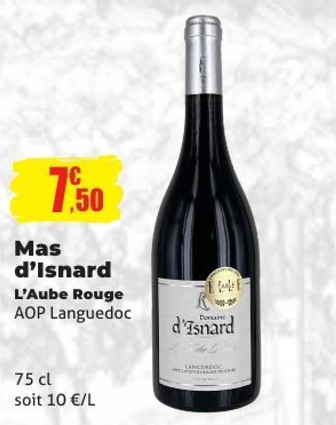Mas d'Isnard L'Aube Rouge AOP Languedoc