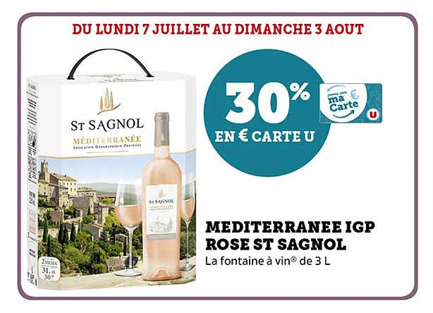 MEDITERRANEE IGP ROSE ST SAGNOL