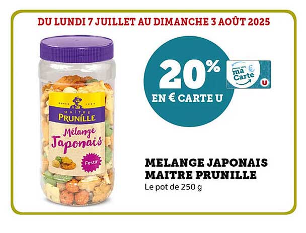 MELANGE JAPONAIS MAITRE PRUNILLE