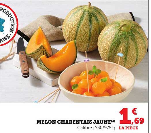 MELON CHARANTEAIS JAUNE