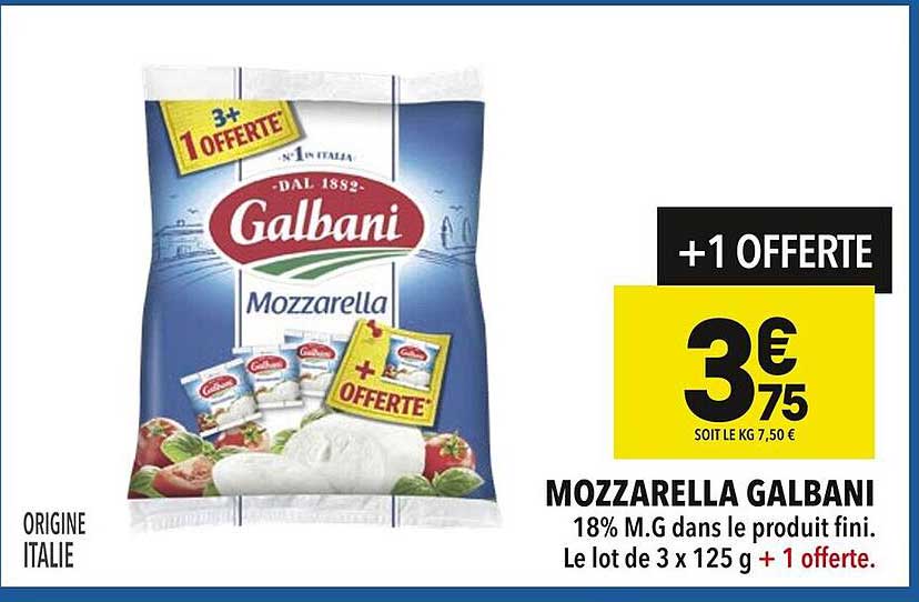 MOZZARELLA GALBANI
