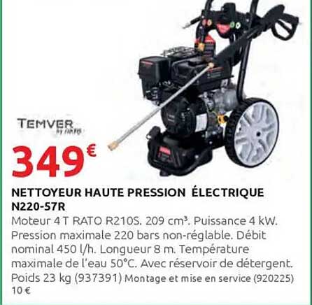 NETTOYEUR HAUTE PRESSION ÉLECTRIQUE N220-57R