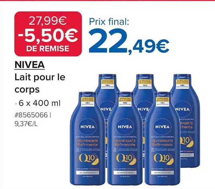 NIVEA Lait pour le corps